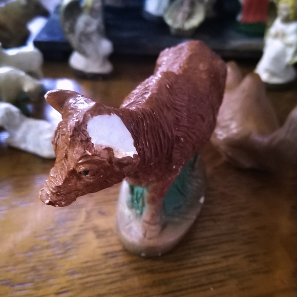 Vintage European Nativity Set – Hand-Painted Italian Creche Figures, Mid-Century - Picture 6 of 11